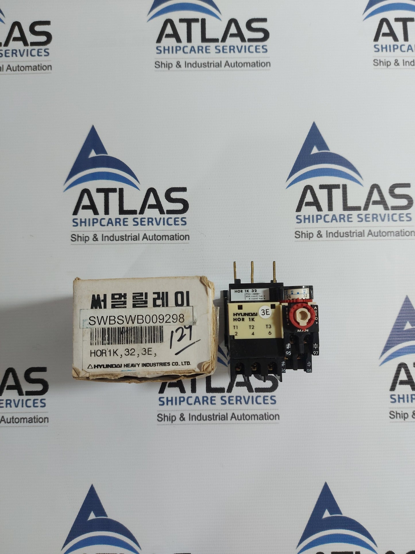 HYUNDAI HOR 1K 32 THERMAL OVERLOAD RELAY 660V ~ 5A