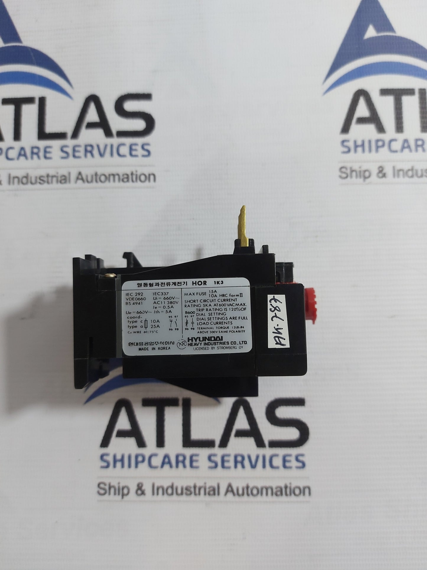 HYUNDAI HOR 1K3 THERMAL OVERLOAD RELAY