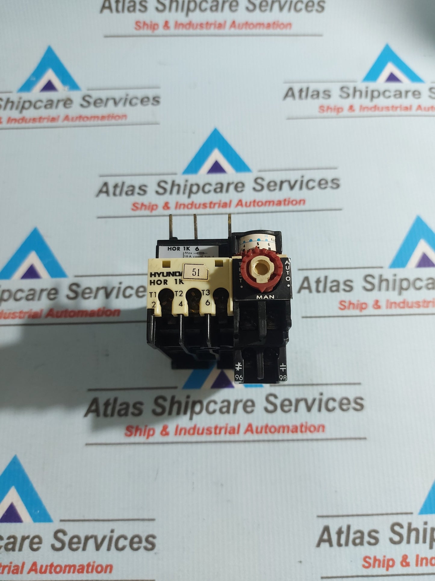 HYUNDAI HOR 1K6 THERMAL OVERLOAD RELAY 380V 5A