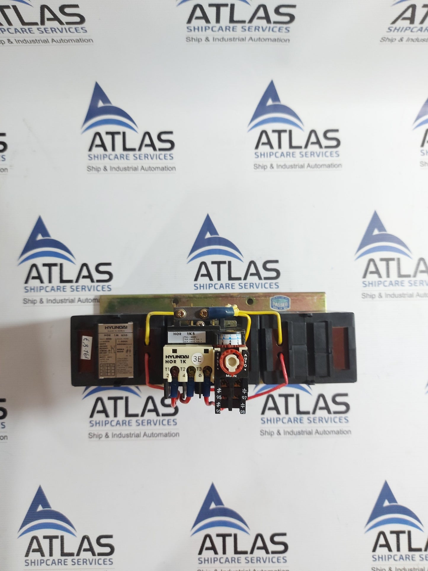 HYUNDAI HOR 1M 630 THERMAL OVERLOAD RELAY 630A 660V WITH HOR 1K 5