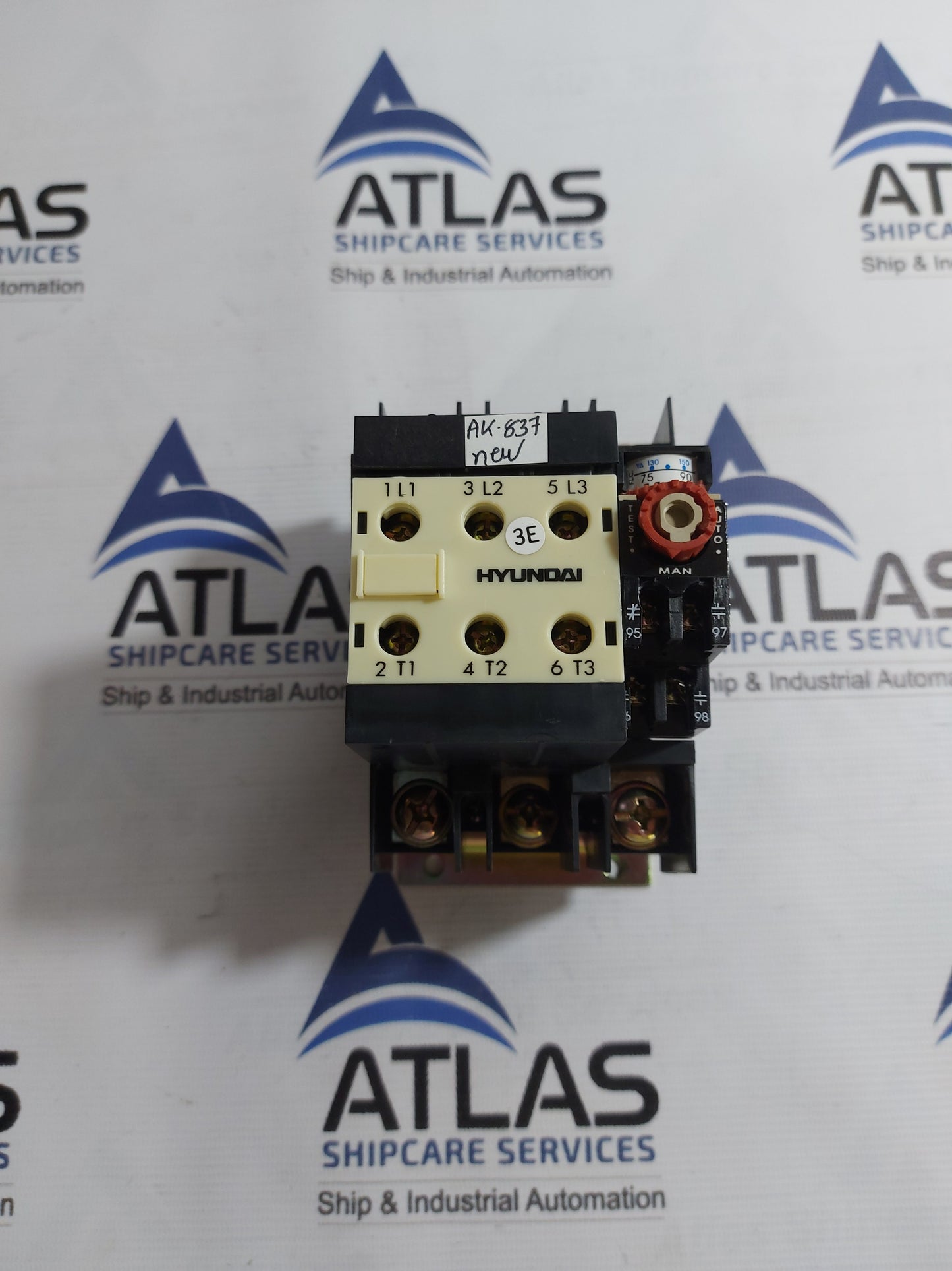 HYUNDAI HOR 3K90 THERMAL OVERLOAD RELAY 200A 380V
