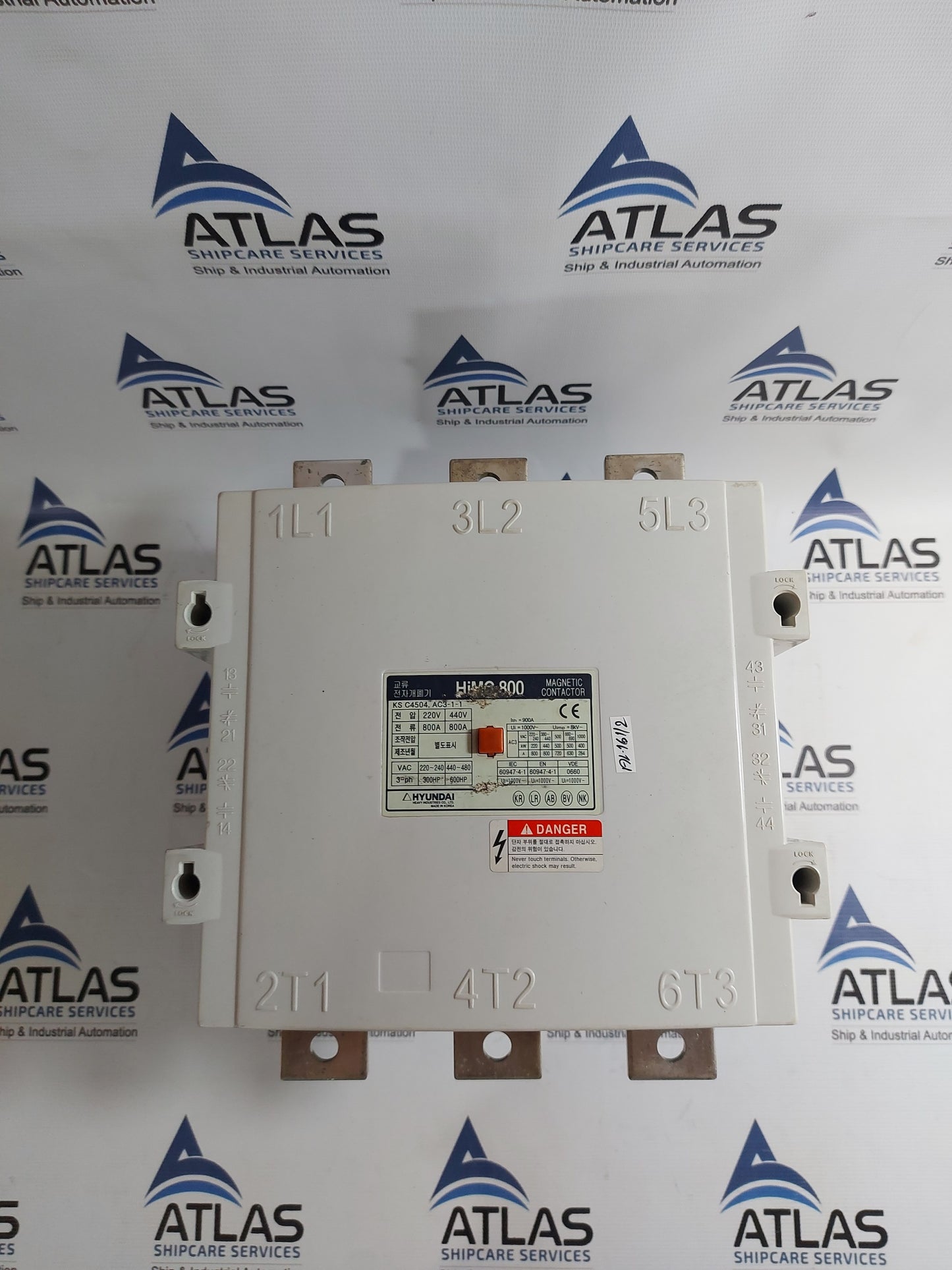 HYUNDAI HiMC 800 MAGNETIC CONTACTOR 900A 1000V~