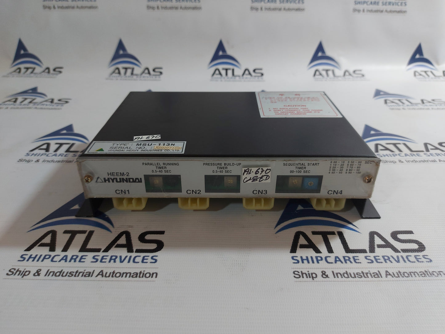HYUNDAI MSU-113N HEEM-2 MOTOR AUTO CONTROL UNIT