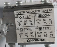 HYUNDAI UAN16A3B M1C1S168J AUTOMATIC CIRCUIT BREAKER 3 POLE 1600A