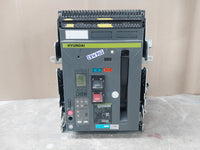 HYUNDAI UAN16A3B M1C1S168T AIR CIRCUIT BREAKER 3 POLE 1600A