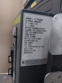 HYUNDAI UAN16A3B M1C1S168T AIR CIRCUIT BREAKER 3 POLE 1600A