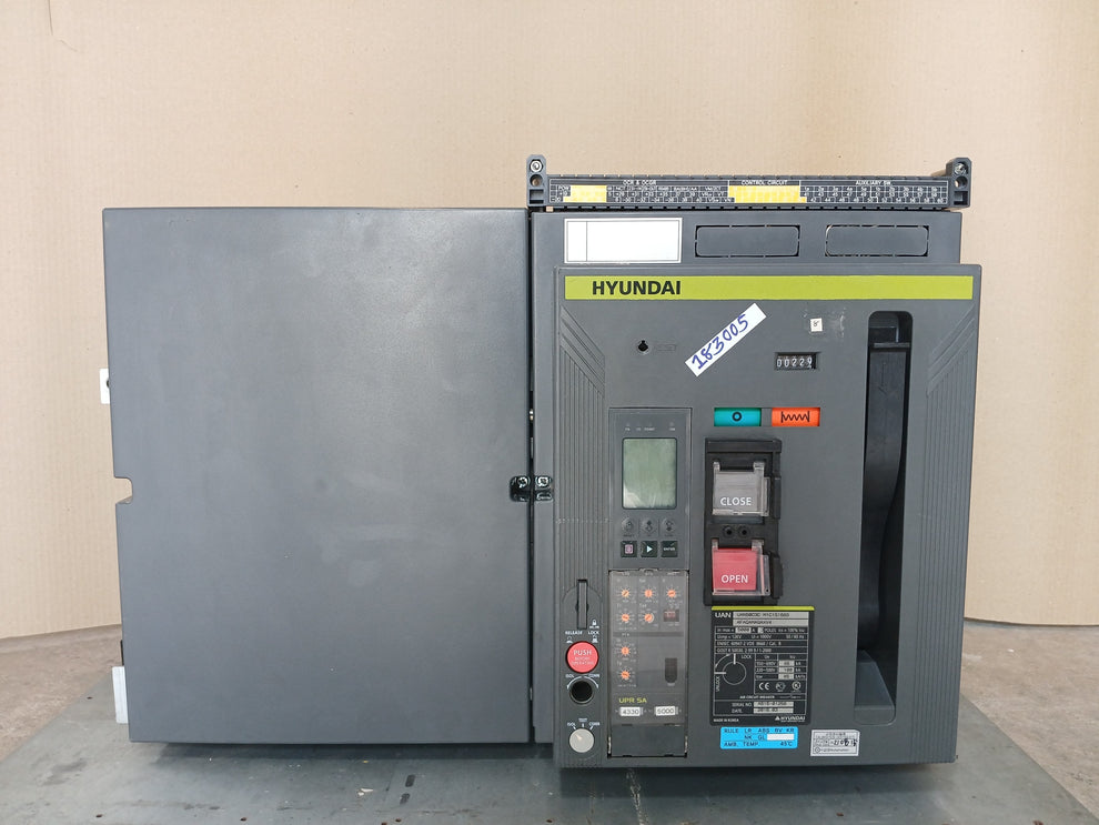 HYUNDAI UAN50C3C M1C1S168S AIR CIRCUIT BREAKER 3 POLE 5000A – Atlas ...