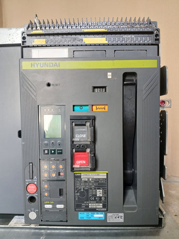 HYUNDAI UAN50C3C M1C1S168S AIR CIRCUIT BREAKER 3 POLE 5000A