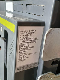 HYUNDAI UAN50C3C M1C1S168S AIR CIRCUIT BREAKER 3 POLE 5000A