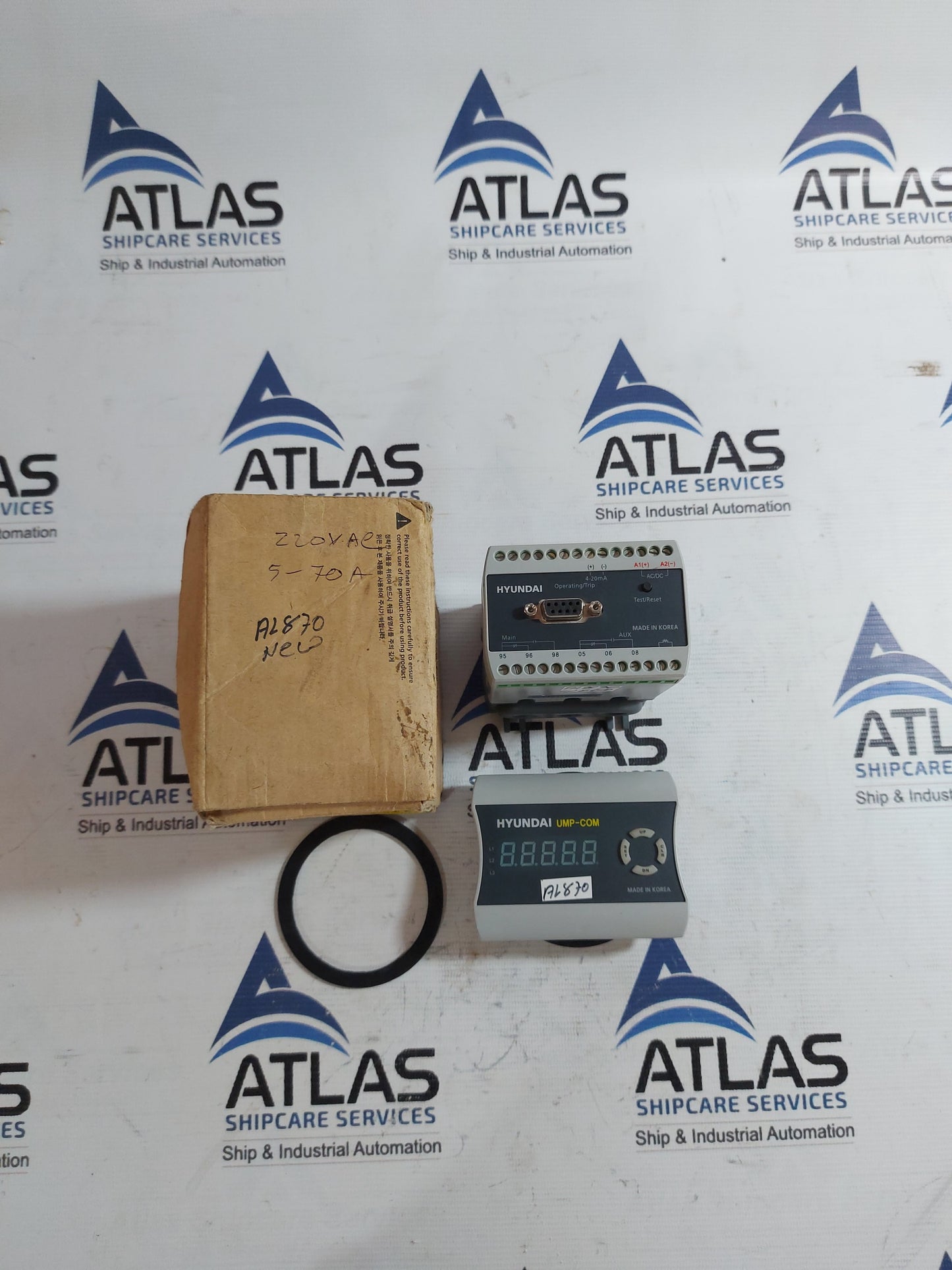 HYUNDAI UMP-CT Z70T F370 DIGITAL MOTOR PROTECTION RELAY