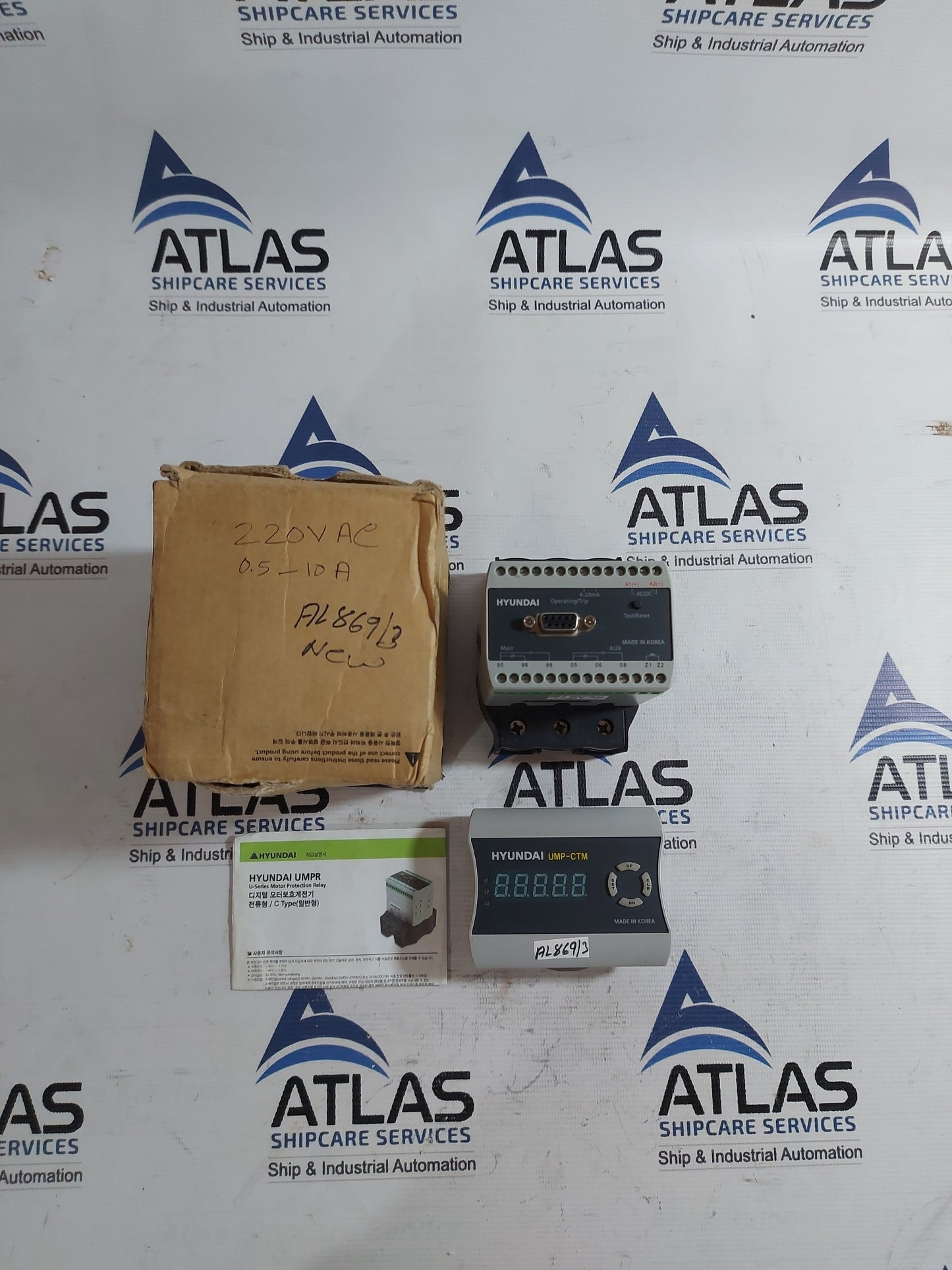HYUNDAI UMPCO E10S F370 DIGITAL MOTOR PROTECTION RELAY