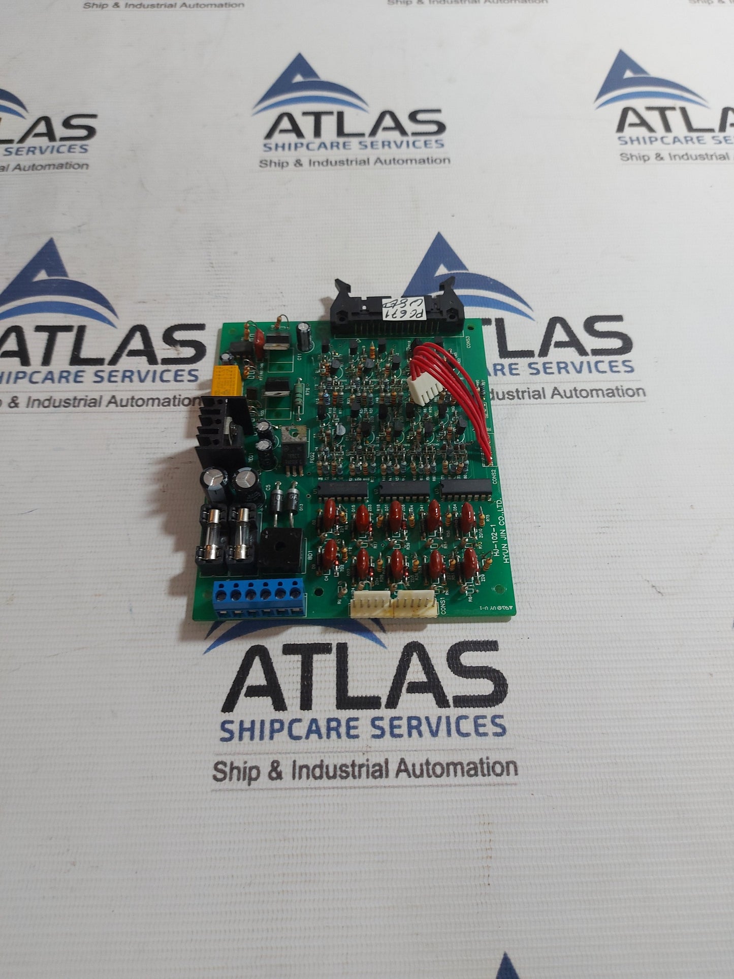 HYUN JIN HJ-102-1 PCB CARD