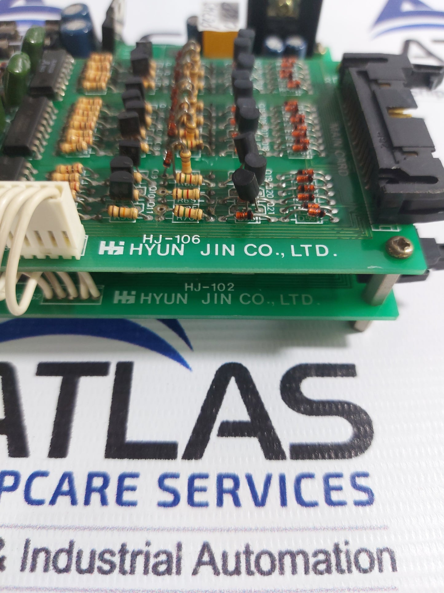 HYUN JIN HJ-106 MAIN PRINTED CIRCUIT BOARD HJ-102