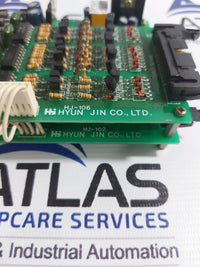 HYUN JIN HJ-106 MAIN PRINTED CIRCUIT BOARD HJ-102