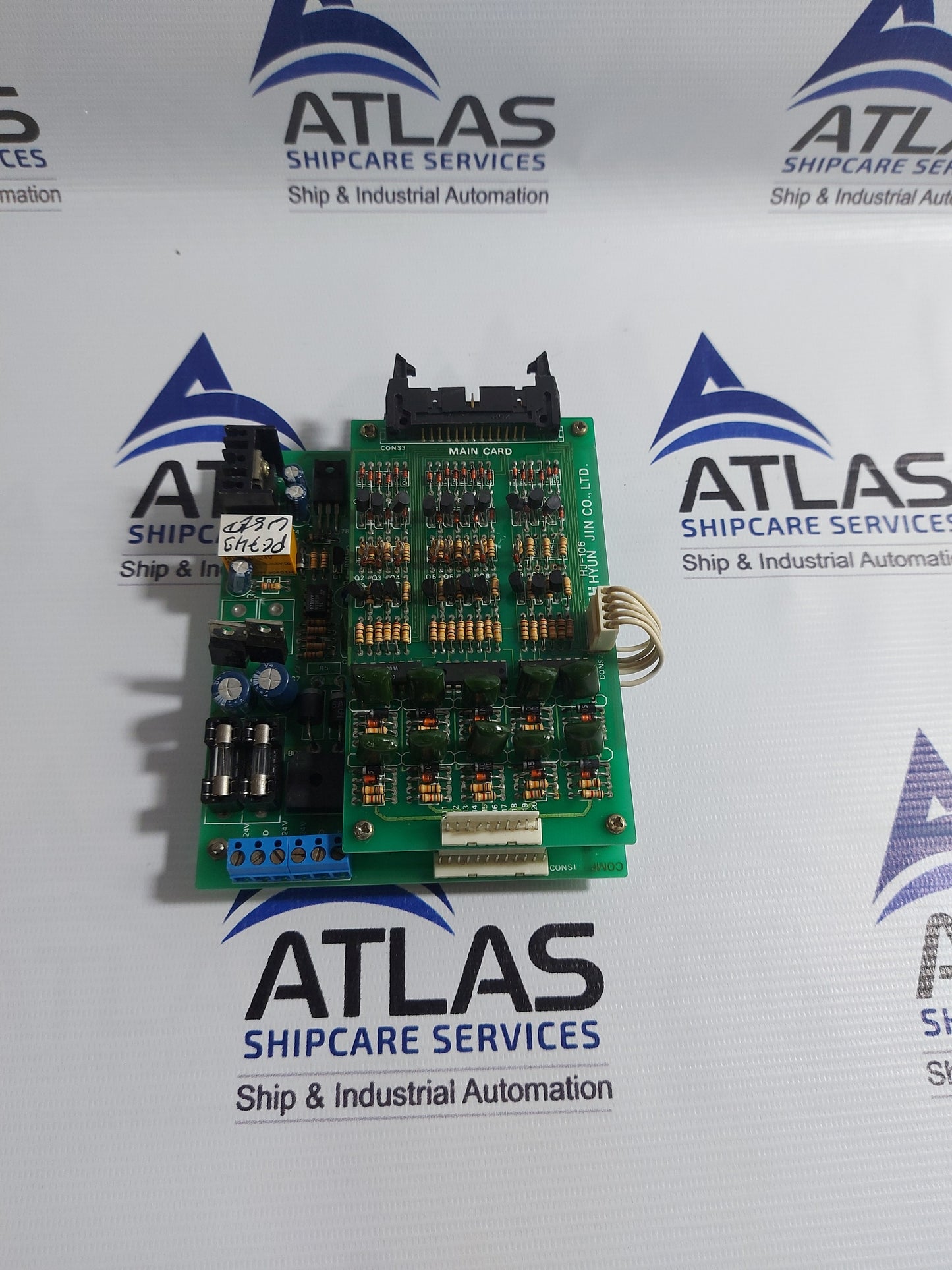 HYUN JIN HJ-106 MAIN PRINTED CIRCUIT BOARD HJ-102