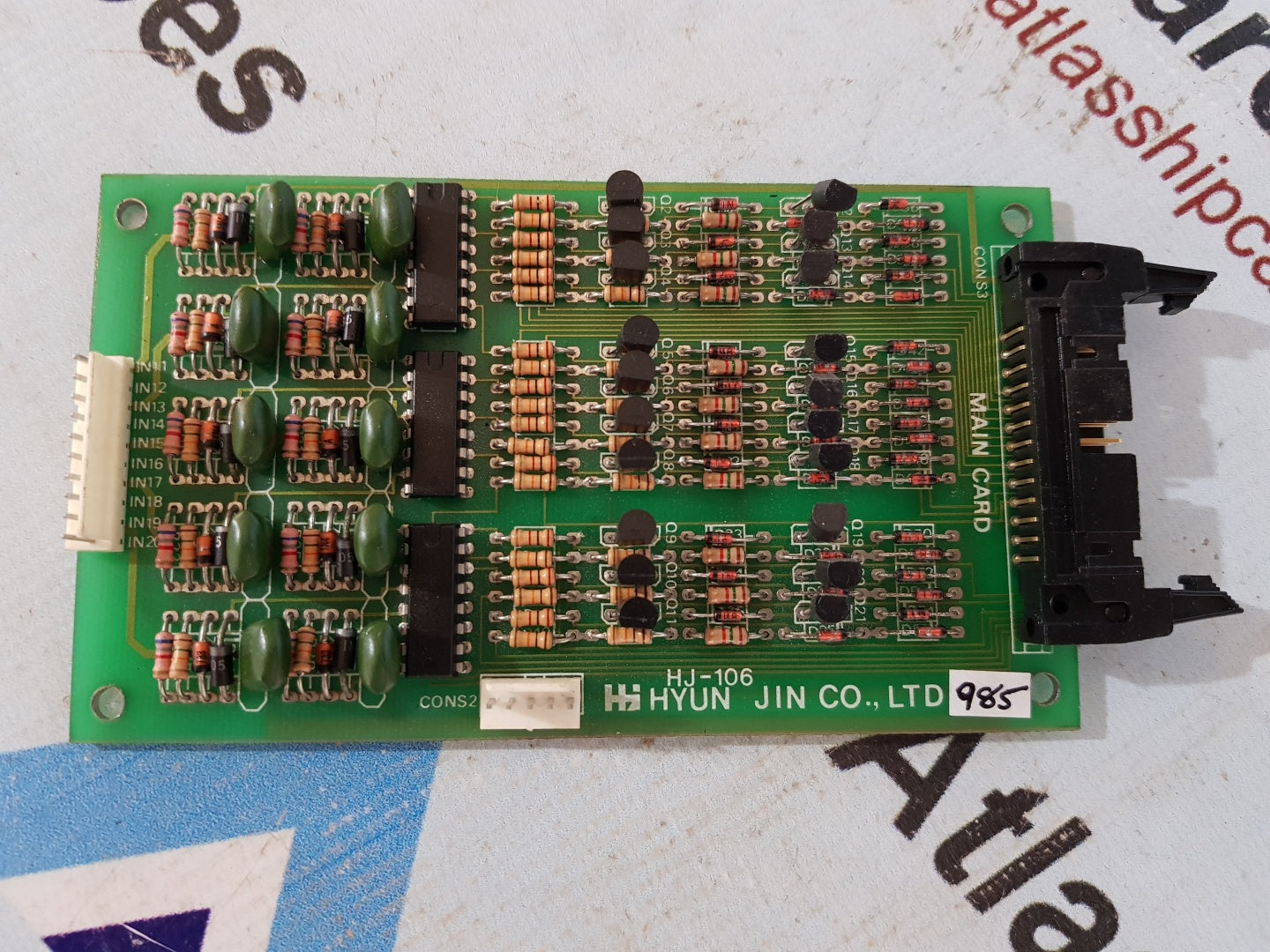 HYUN JIN HJ-106 PCB CARD