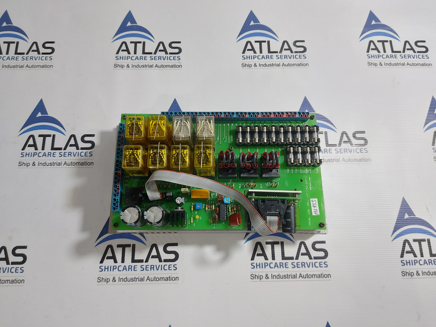 HYUN JIN HJ-107-1 SIGNAL COLUMN PRINTED CIRCUIT BOARD
