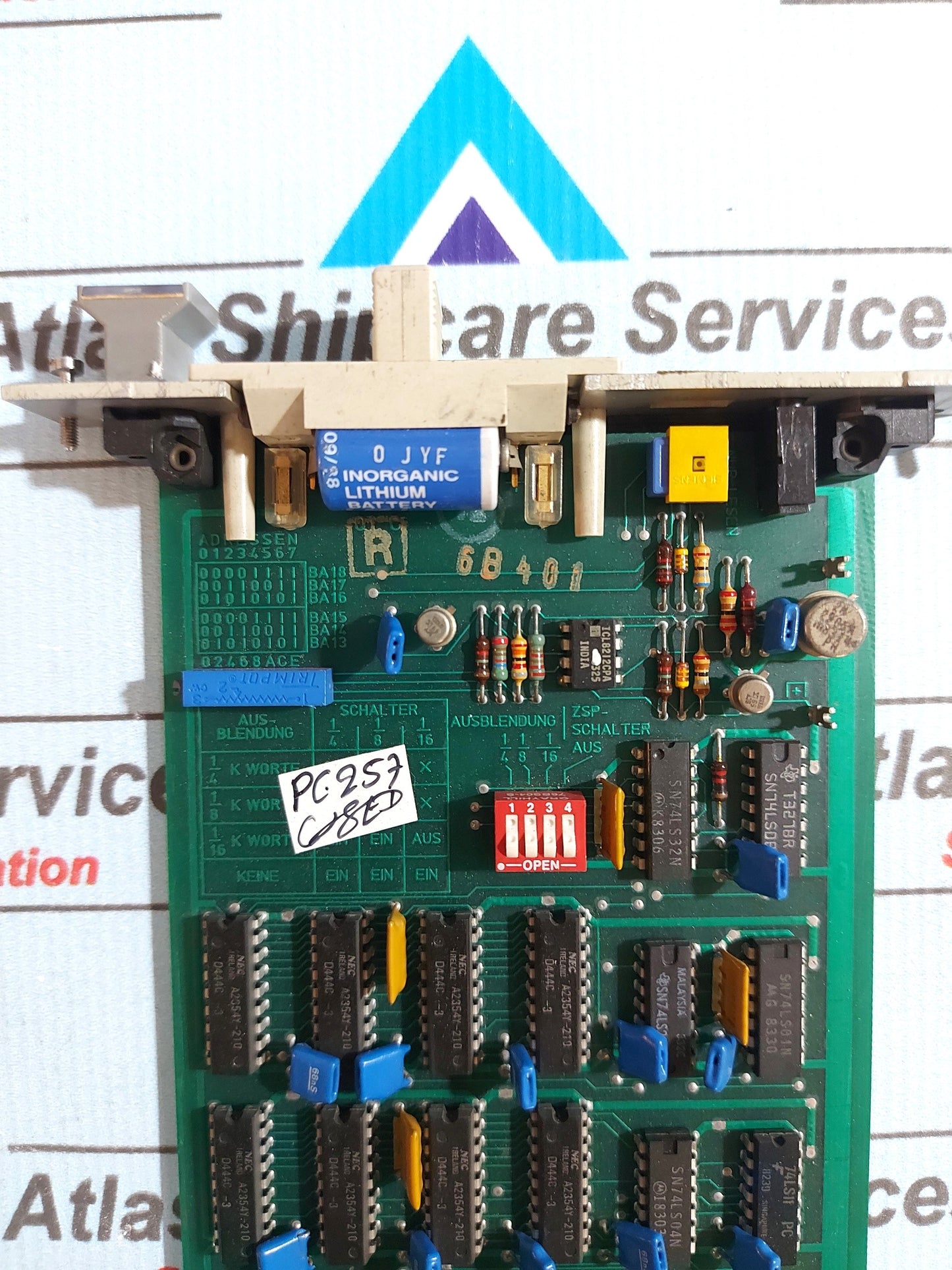 H&B CONTRONIC P 70933-4-0369 204 PC BOARD 0383901.0 R1