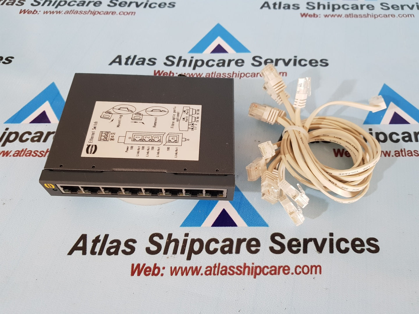 Harting eCon 3080-A 8 Port Enthernet Switch
