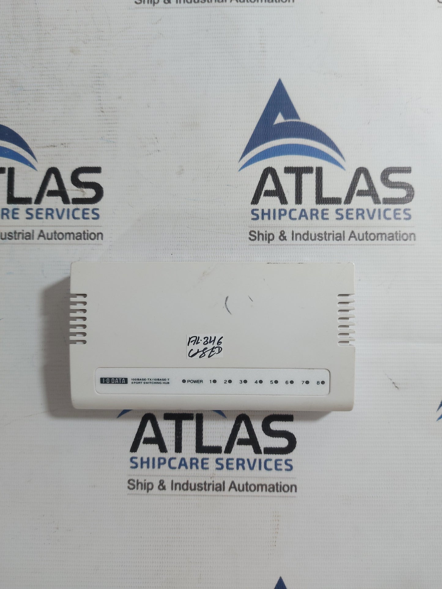 I-O DATA ETX-ESH8W 100BASE-TX/10BASE-T 8 PORT SWITCHING HUB