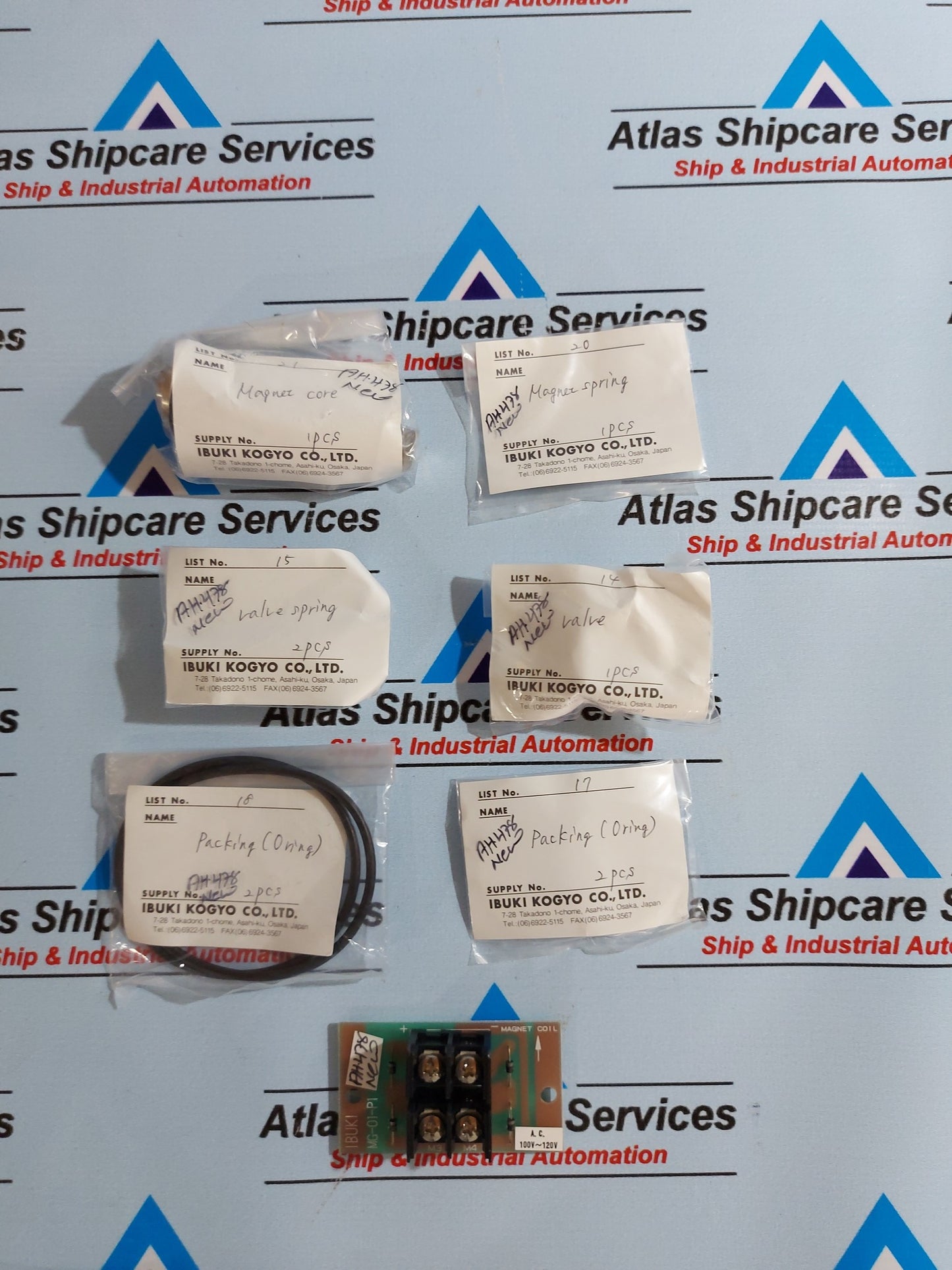 IBUKI MG-01-P1 MAGNET COIL PCB CARD