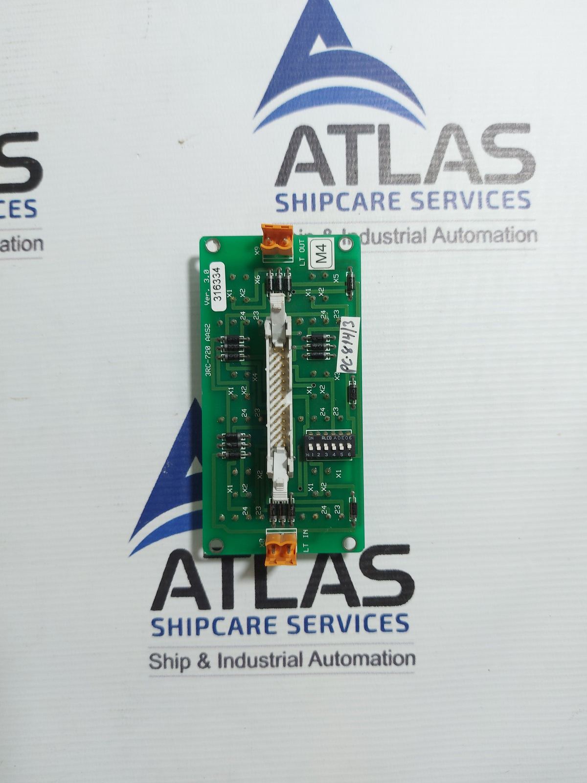 IDEC 3RC-720 AAS2 PRINTED CIRCUIT BOARD VER 3.0