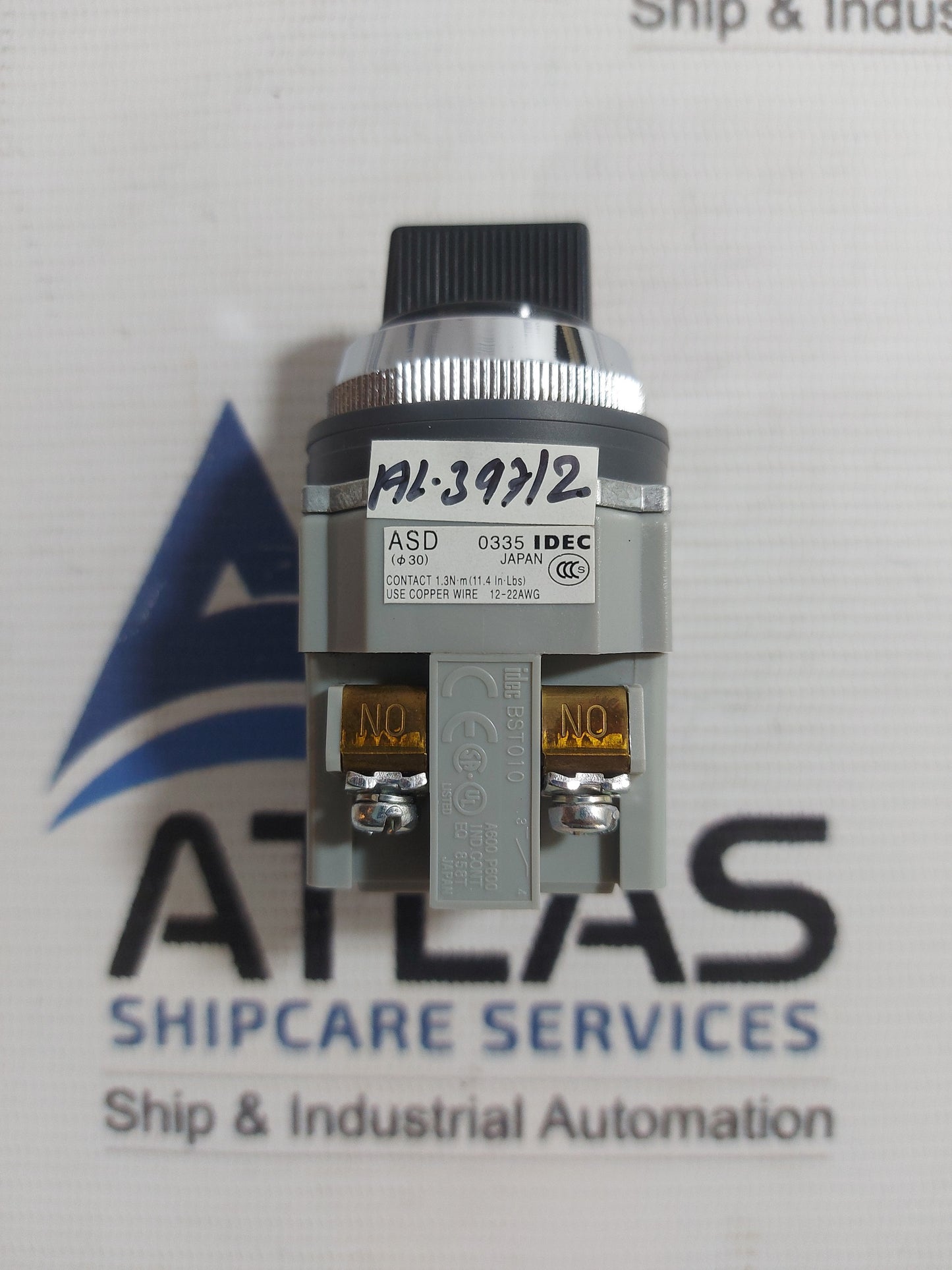IDEC ASD 0335 SELECTOR SWITCH