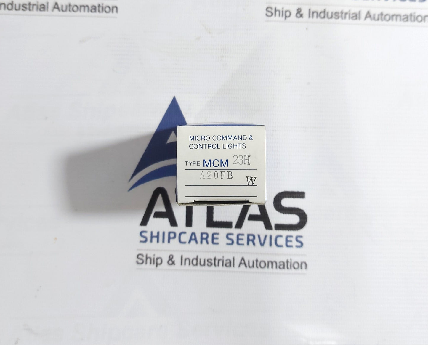 IDEC MCM23H-A20FBW MICRO COMMAND &amp; CONTROL LIGHT