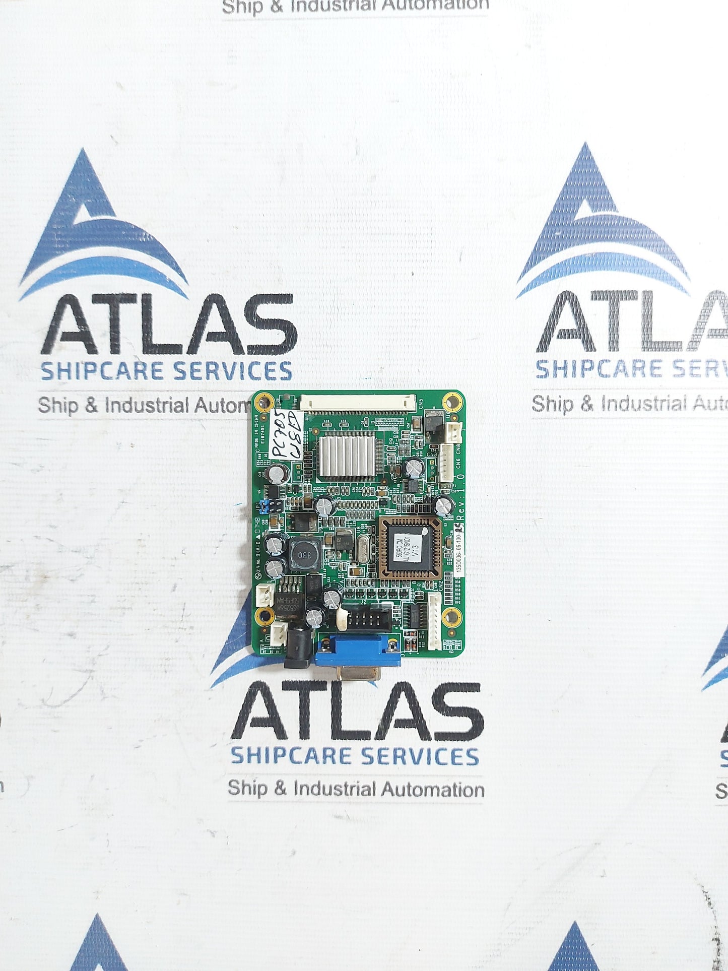 IEI 135036-06-100-RS VIDEO CARD VGA CONTROLLER BOARD REV : 1.0