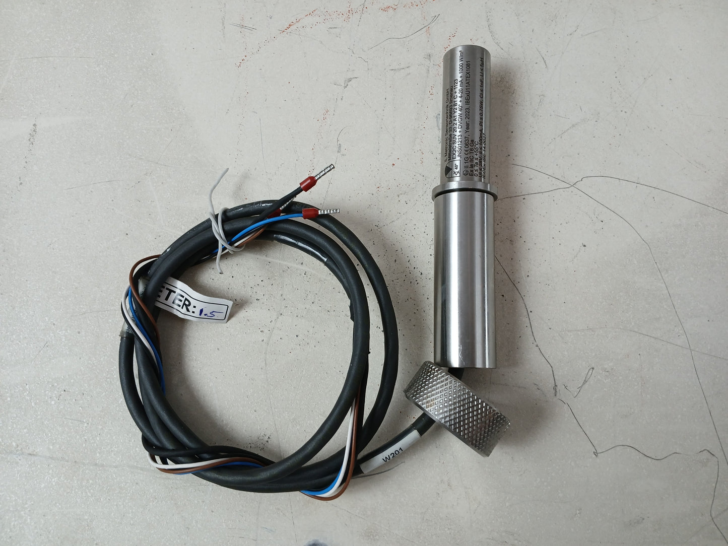 IL METRONIC 9008373-01 SENSOR WITH POWER CABLE