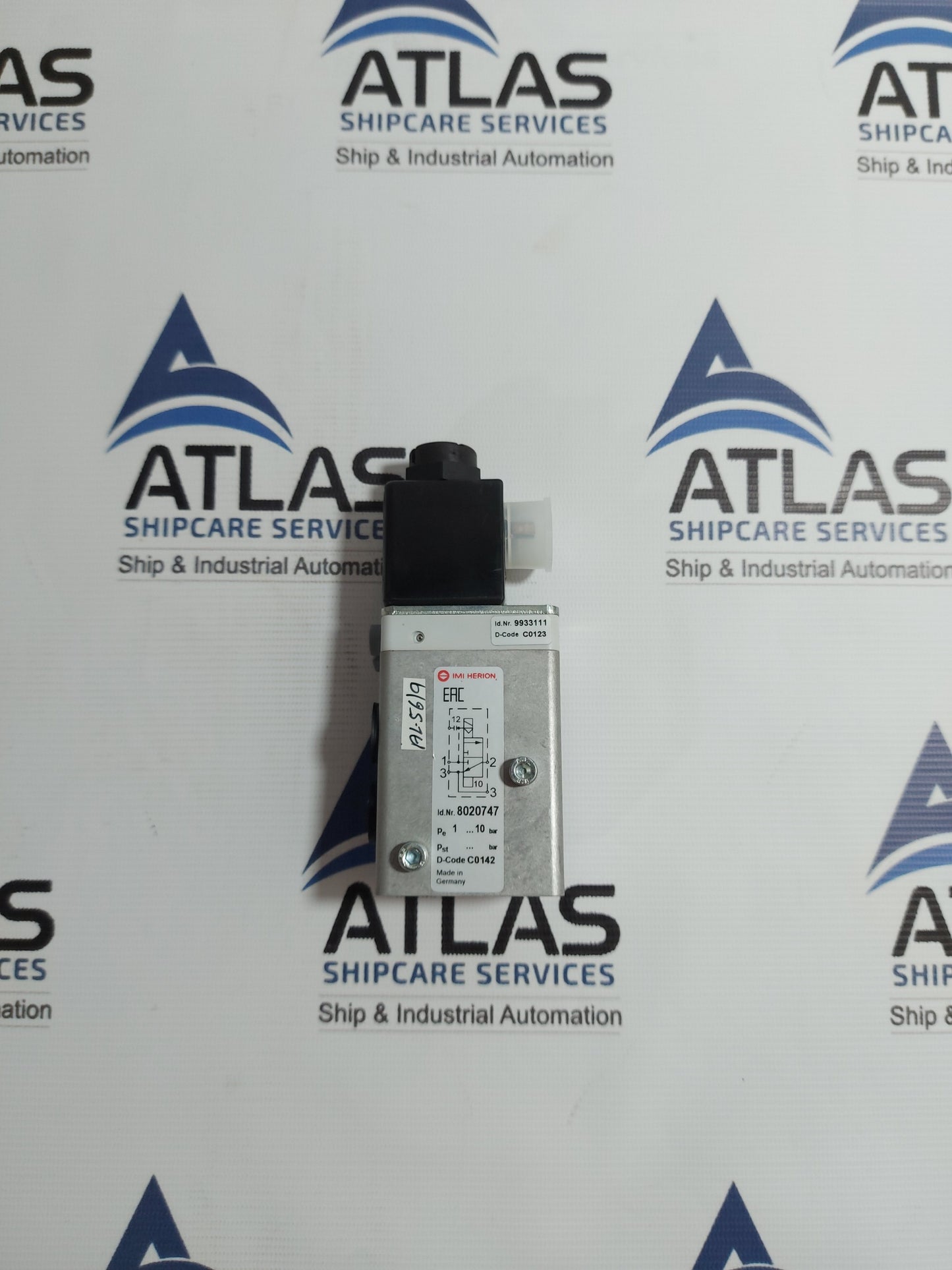 IMI HERION 8020747 SINGLE SOLENOID VALVE