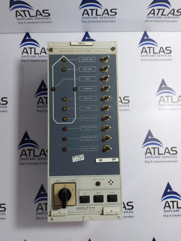 INELTEH NLP-220 NAVIGATION LIGHTS PANEL 220V AC