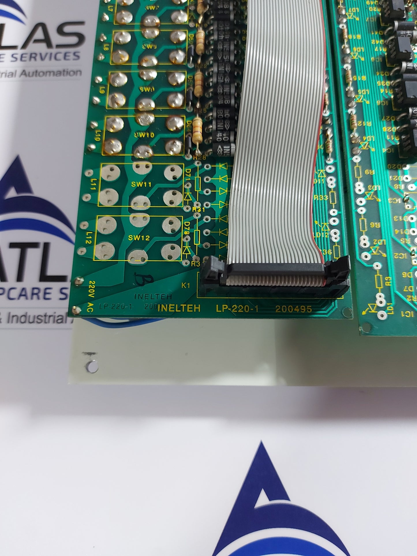 INELTEH SLP-220 SIGNAL LIGHTS PANEL 220V AC