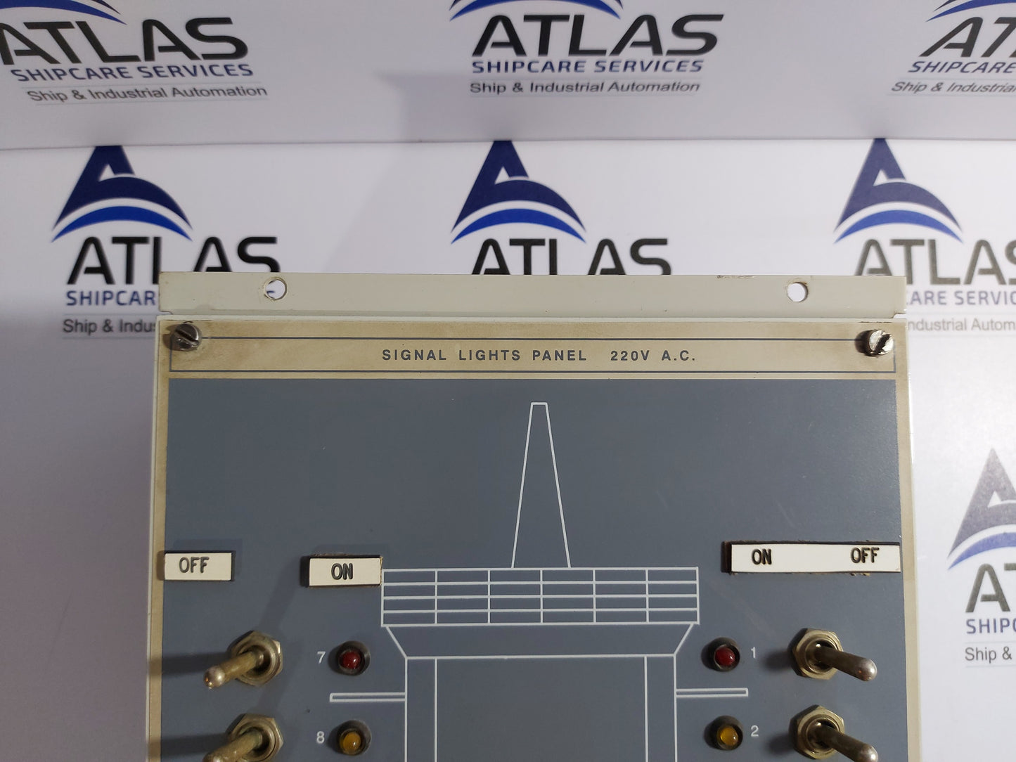 INELTEH SLP-220 SIGNAL LIGHTS PANEL 220V AC