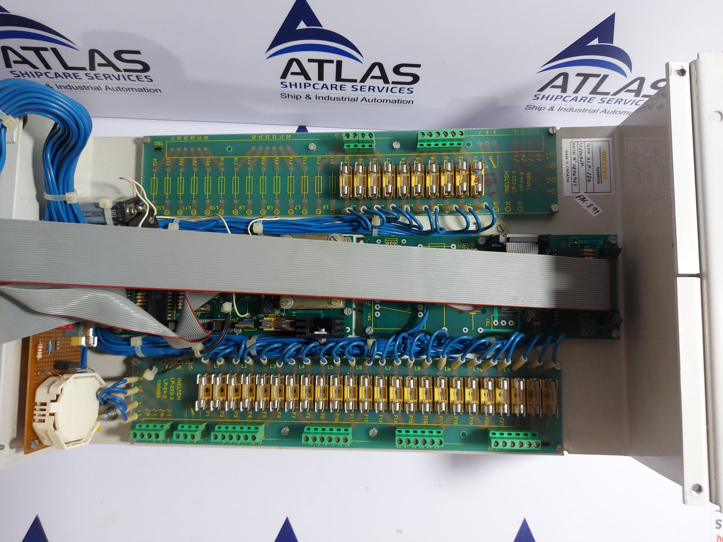 INELTEH SLP-220 SIGNAL LIGHTS PANEL 220V AC