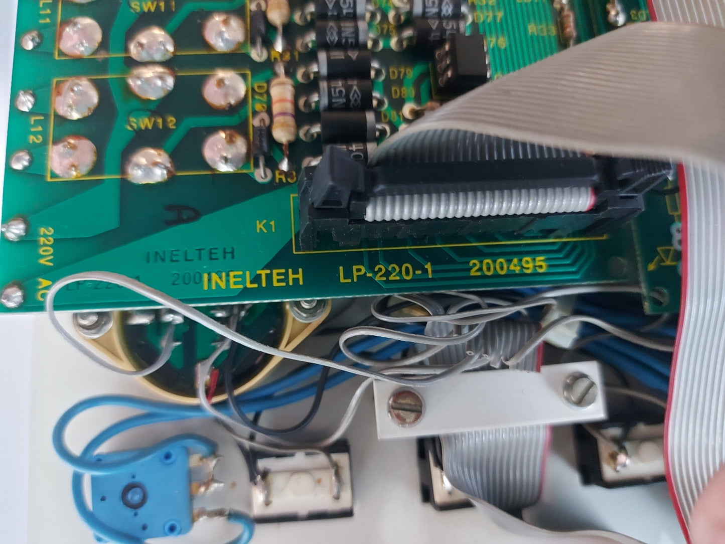 INELTEH SLP-220 SIGNAL LIGHTS PANEL 220V AC