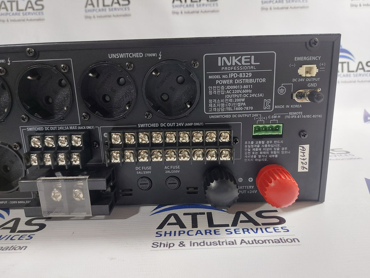 INKEL PROFESSIONAL IPD-8329 POWER DISTRIBUTOR