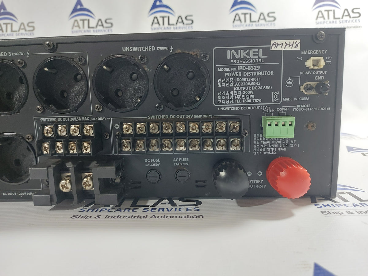 INKEL PROFESSIONAL IPD-8329 POWER DISTRIBUTOR