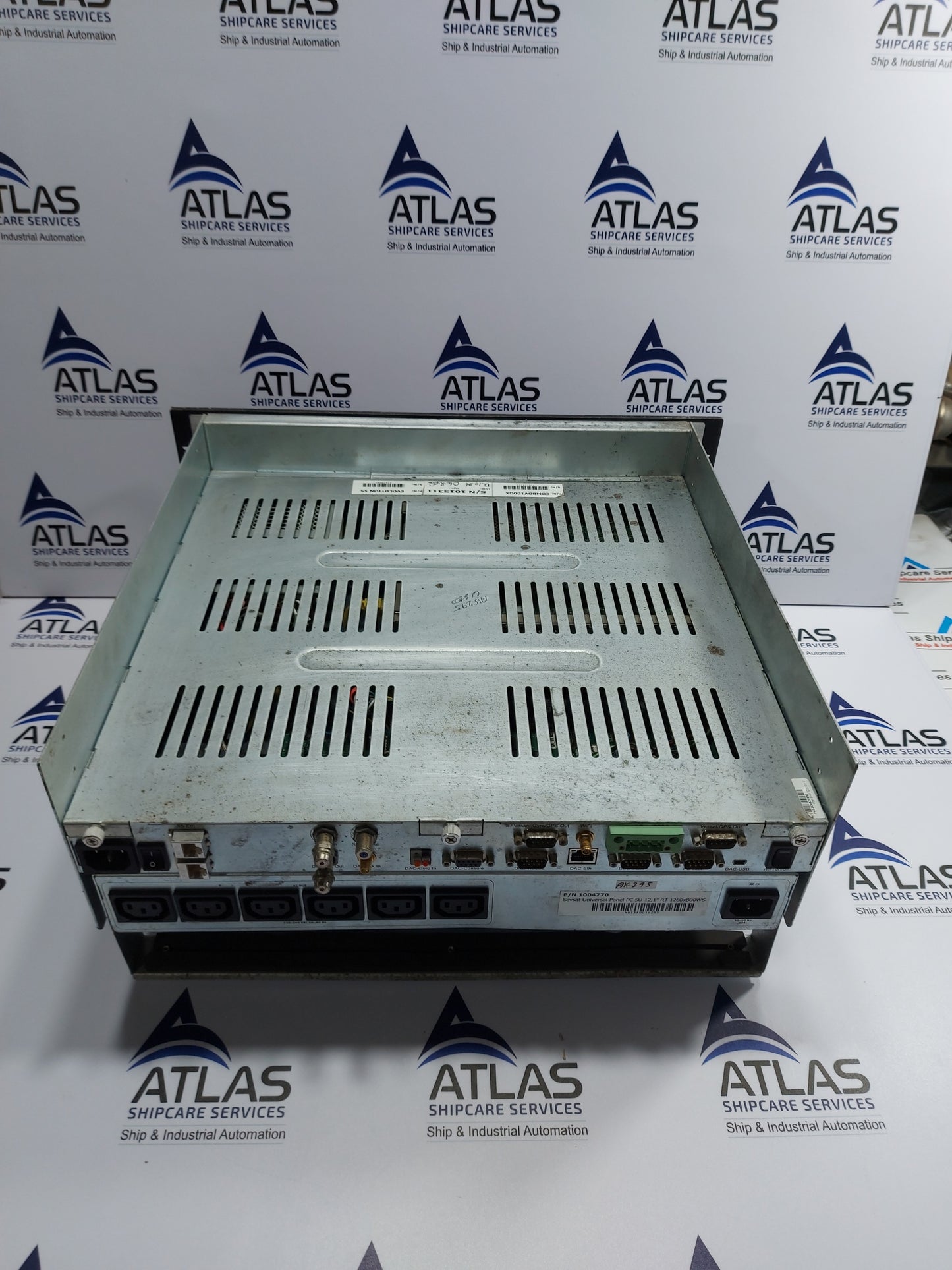 INMARSAT COMBOV100GX P/N 1004770 SEVSAT UNIVERSAL PANEL PC 5U 12,1"RT 1280x800WS