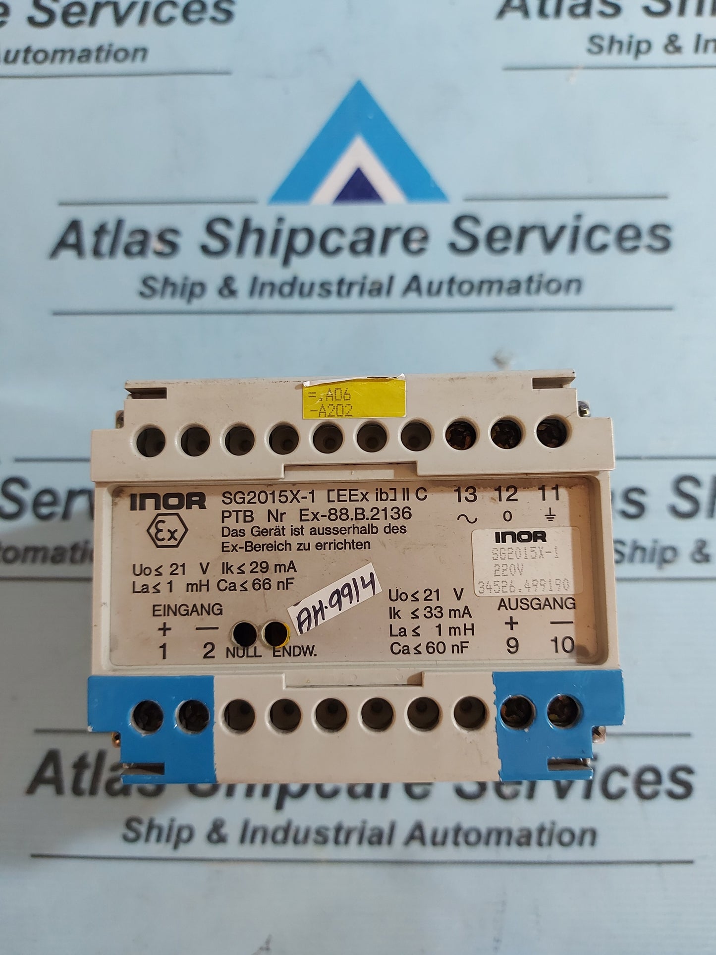 INOR SG2015X-1 Ex-88.B.2136