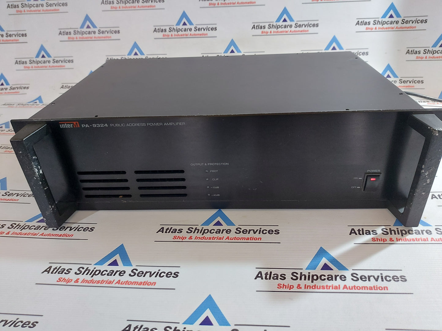 INTERM PA-9324 PUBLIC ADDRESS POWER AMPLIFER AG701