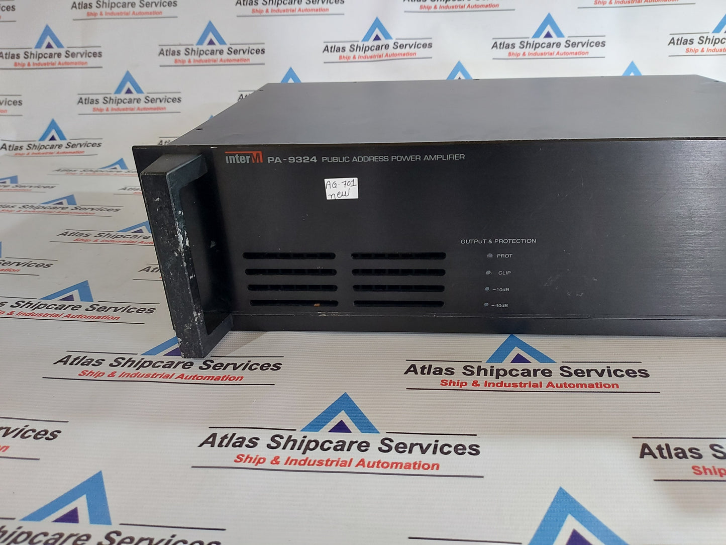 INTERM PA-9324 PUBLIC ADDRESS POWER AMPLIFER AG701