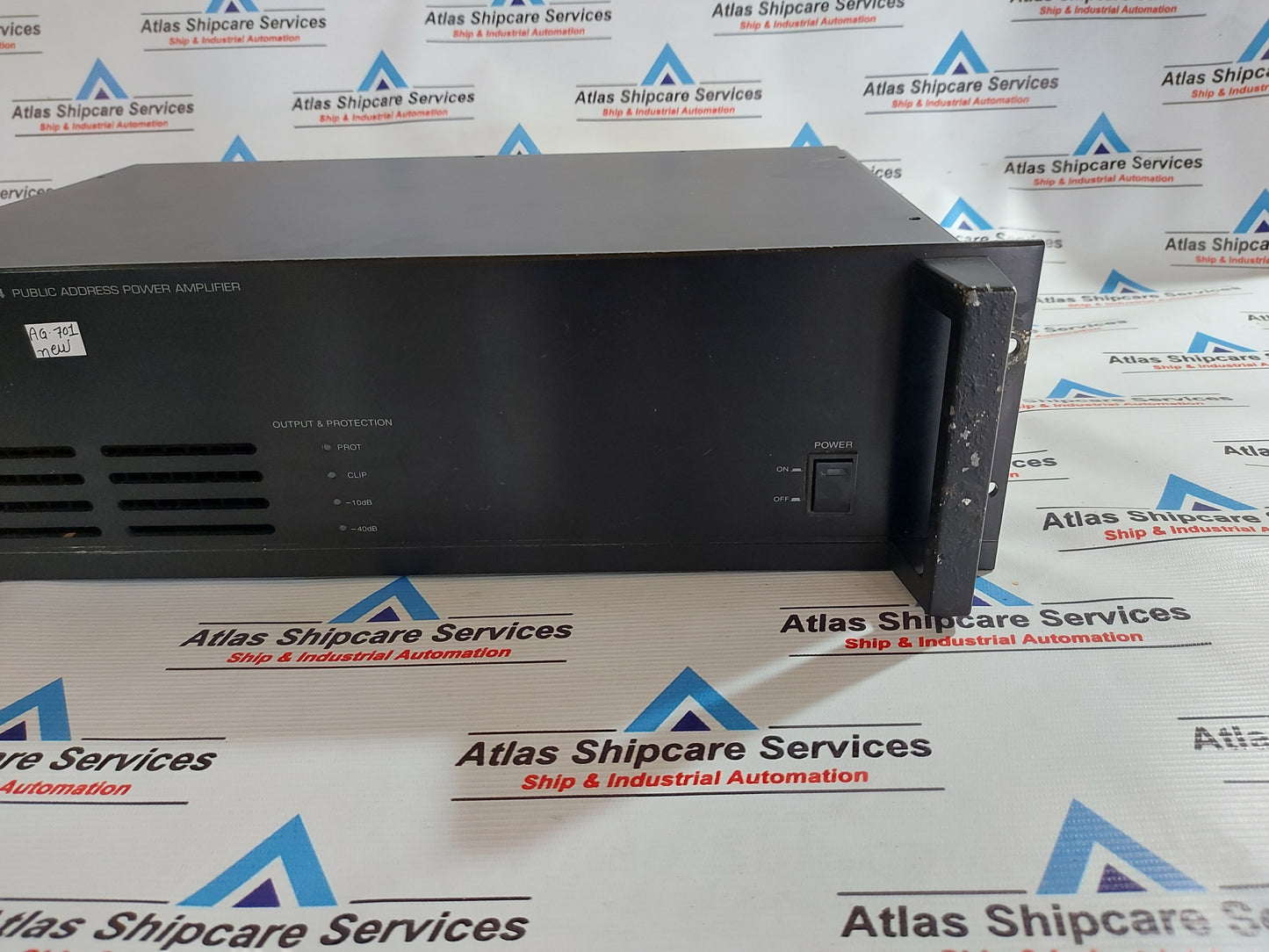 INTERM PA-9324 PUBLIC ADDRESS POWER AMPLIFER AG701