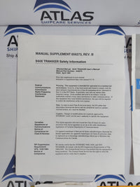 INTERMEC 9445 TRAKKER SCANNER