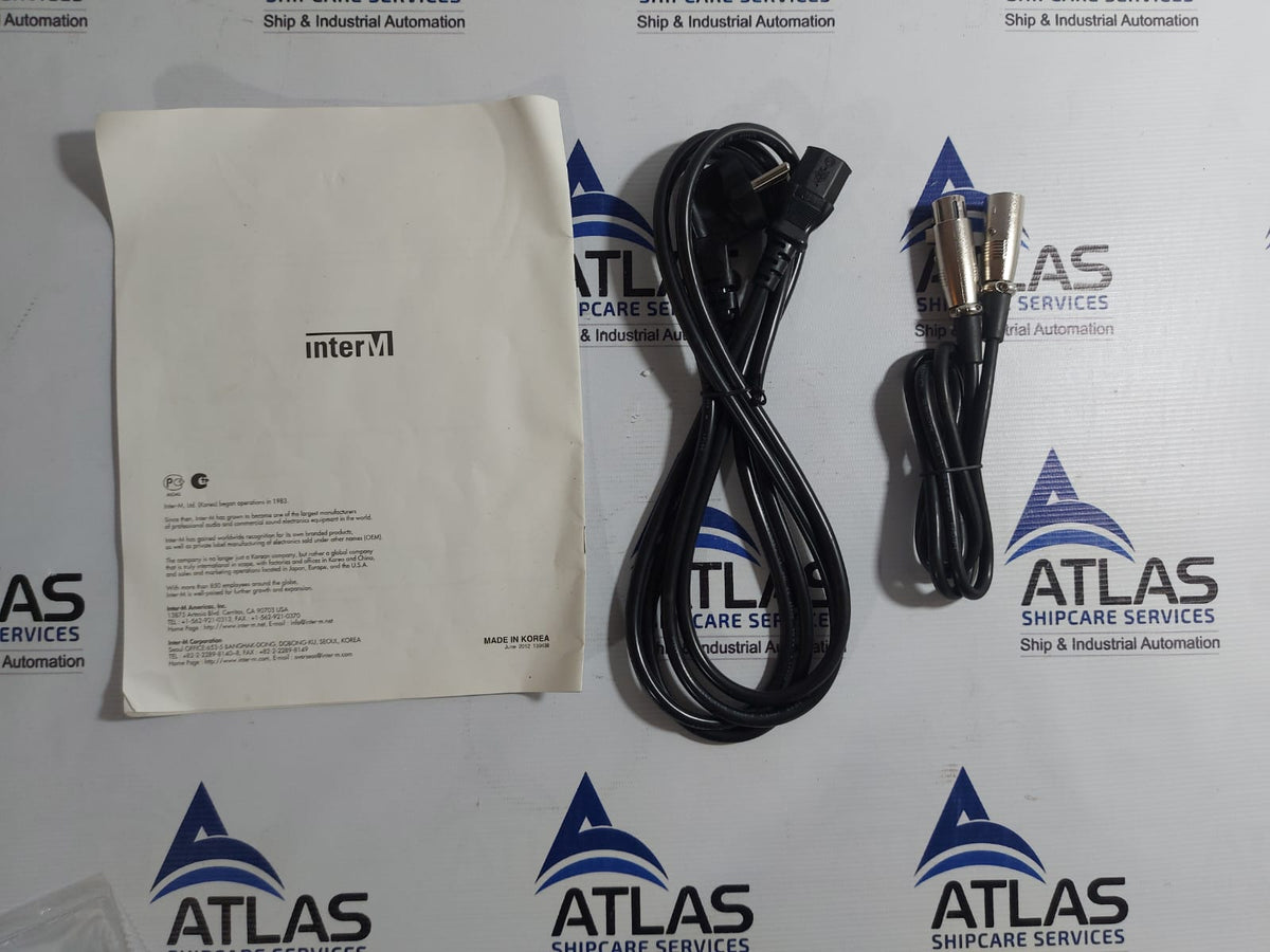 INTERM PA-6348 PUBLIC ADDRESS POWER AMPLIFER