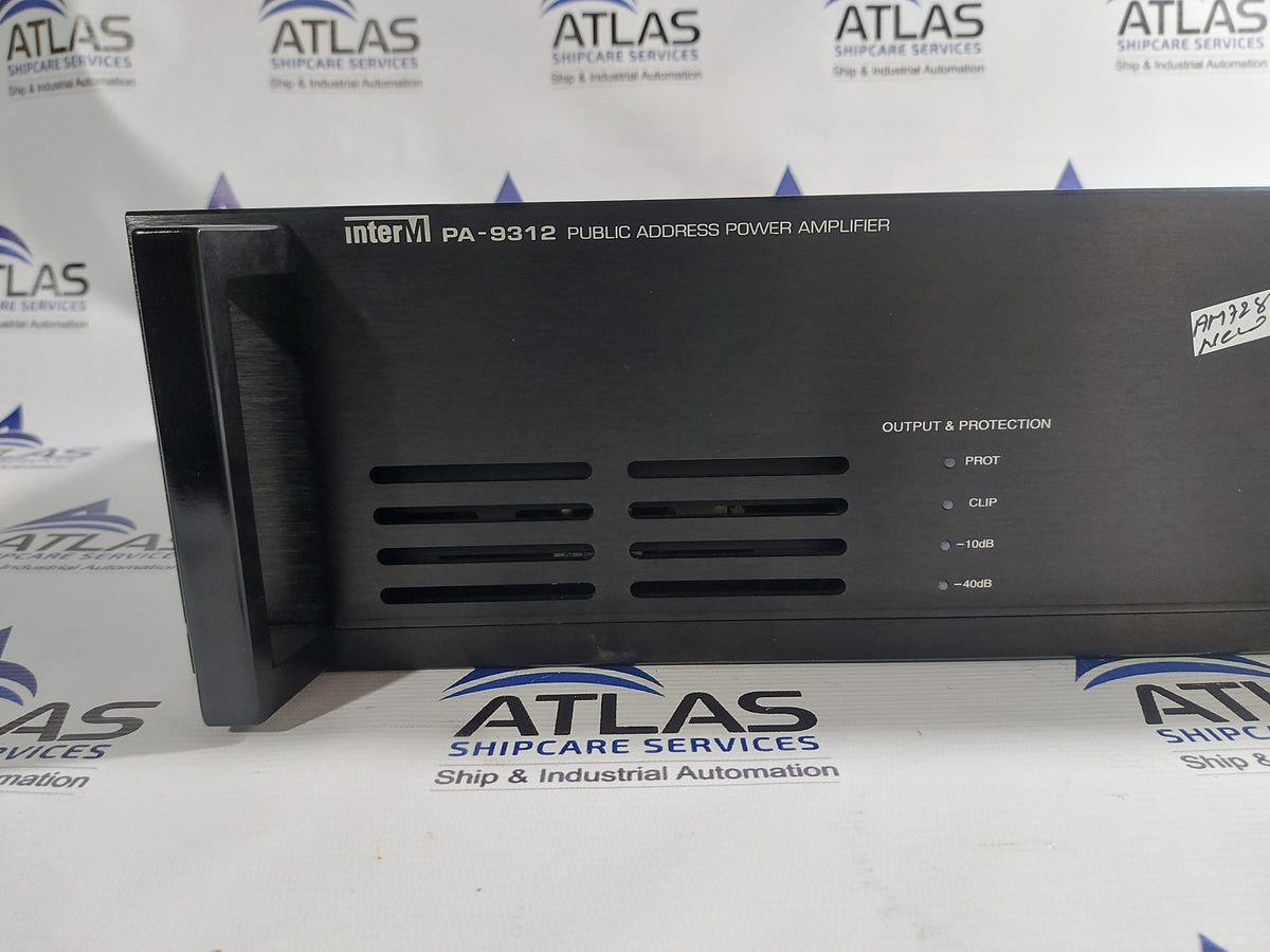 INTERM PA-9312 PUBLIC ADDRESS POWER AMPLIFIER