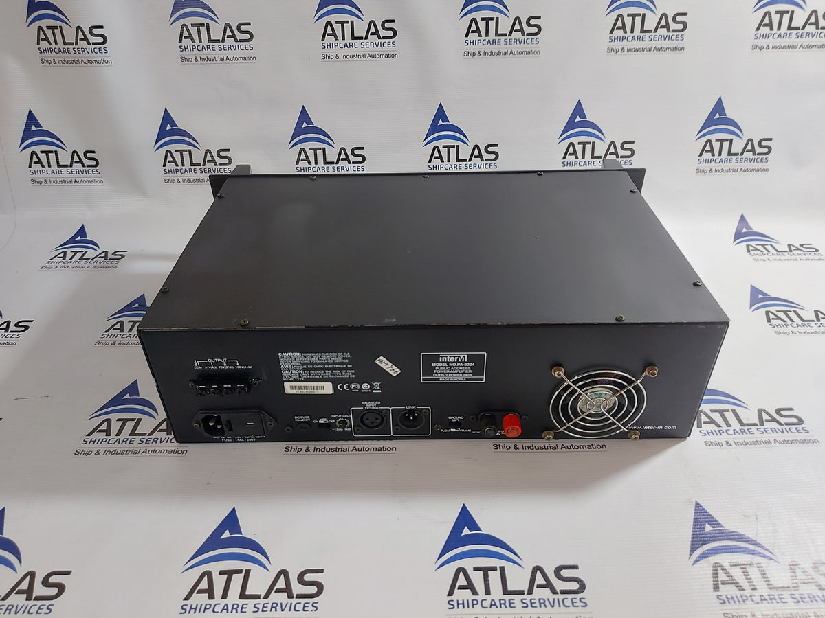 INTERM PA-9324 PUBLIC ADDRESS POWER AMPLIFIER
