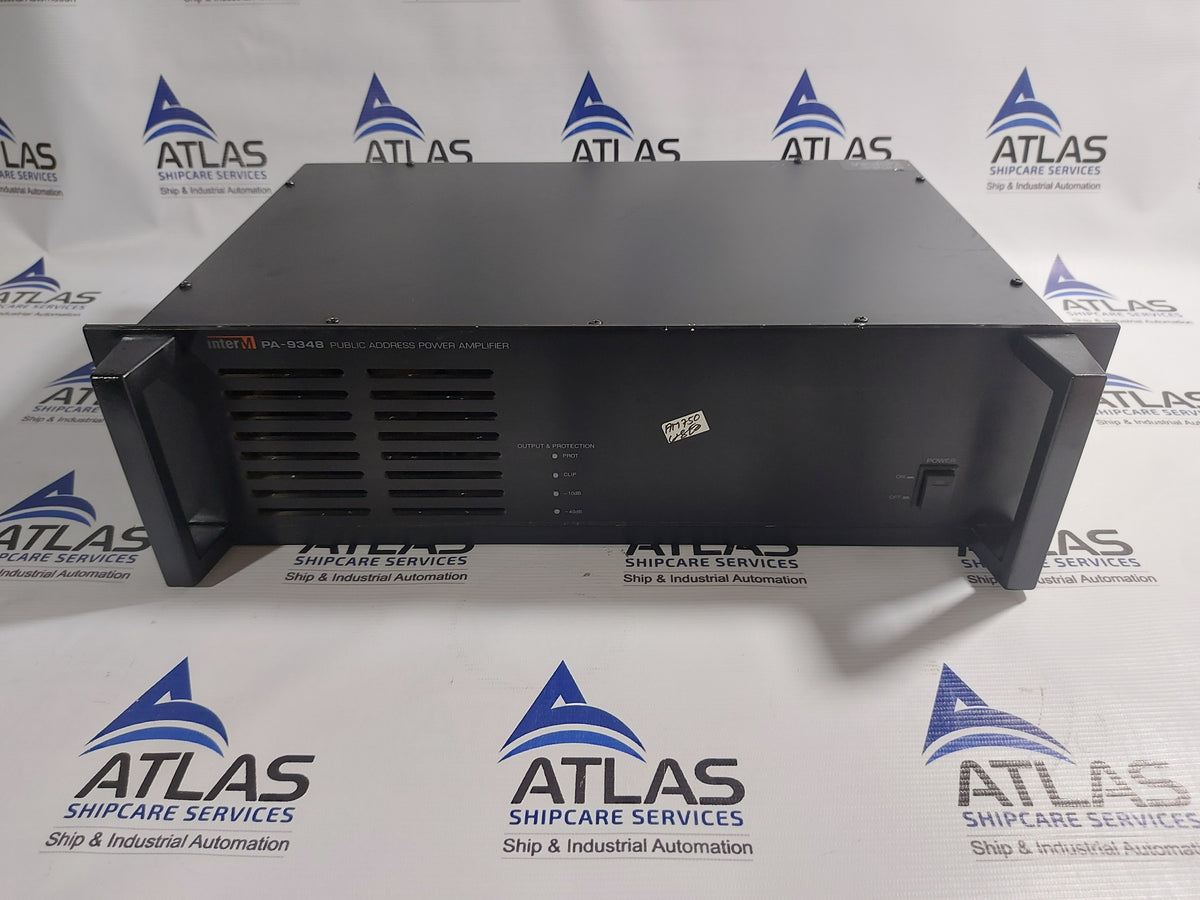 INTERM PA-9348 PUBLIC ADDRESS POWER AMPLIFIER