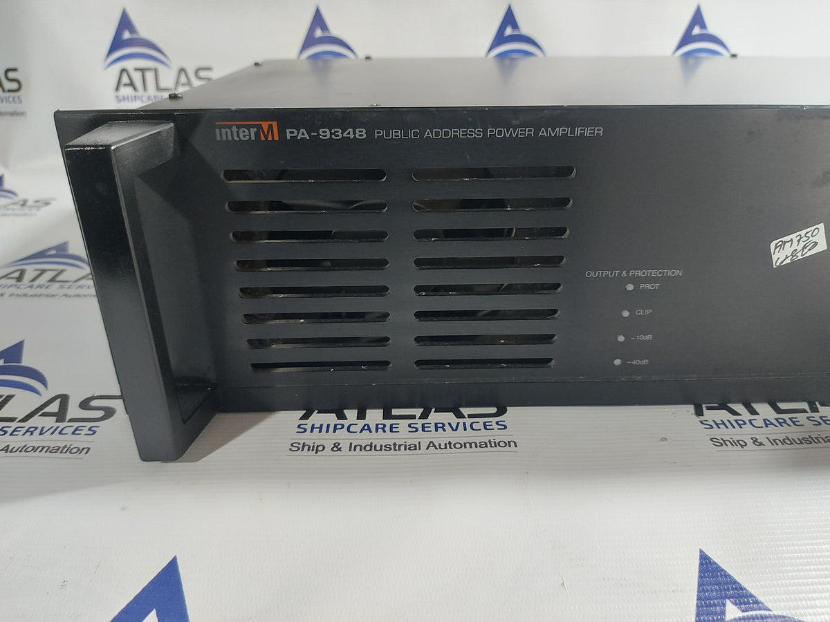 INTERM PA-9348 PUBLIC ADDRESS POWER AMPLIFIER