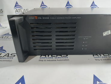 INTERM PA-9348 PUBLIC ADDRESS POWER AMPLIFIER